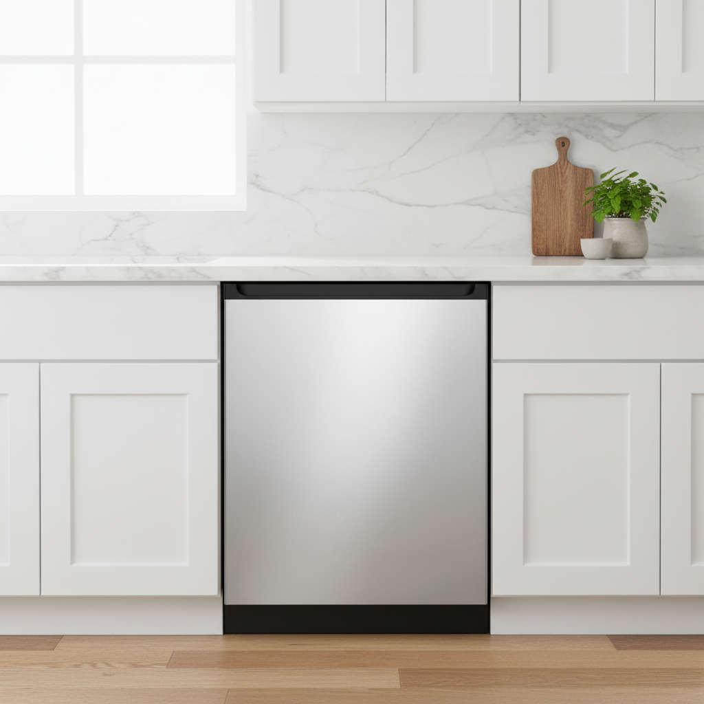 SD-6505SS: 24″ Built-In Stainless Steel Tall Tub Dishwasher W/Smart Wash System, Heated Drying & ENERGY STAR – Stainless Steel