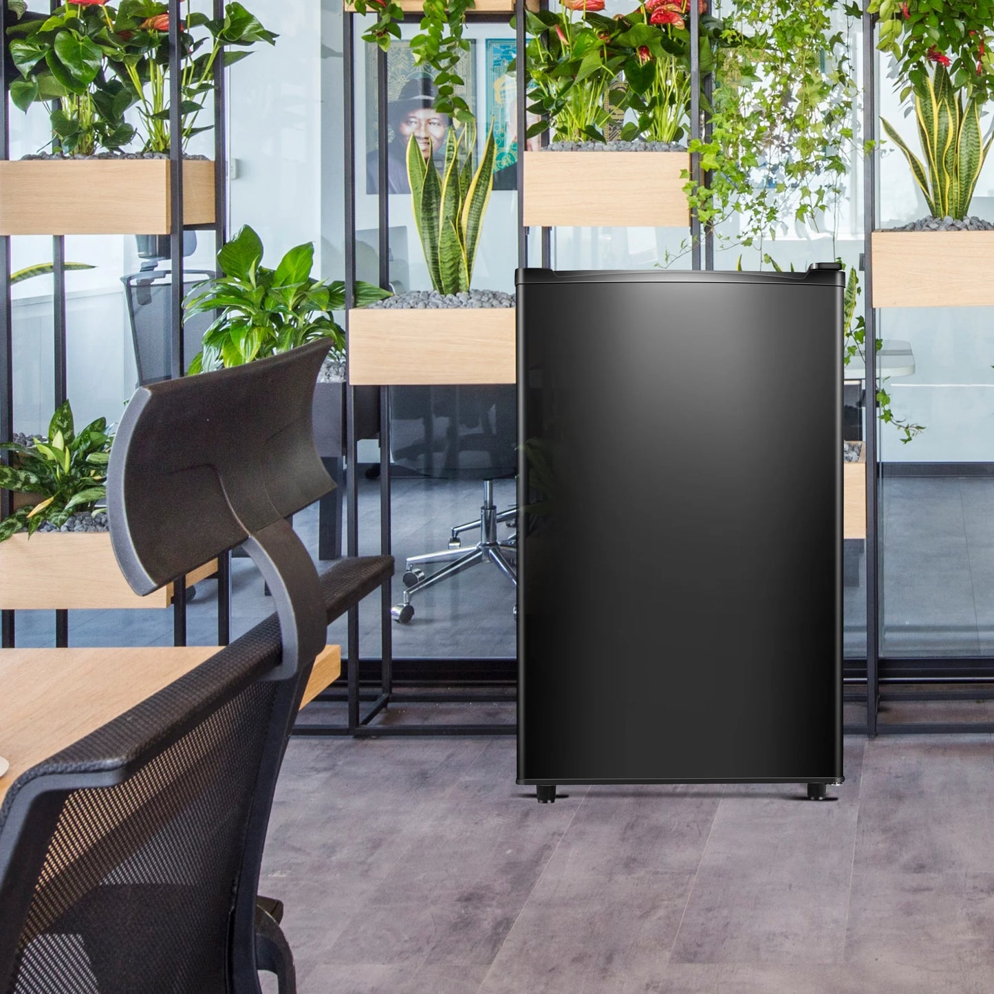 Mini Fridge 3.2 Cu Ft Small Fridge One Door Mini Fridge,Black,New