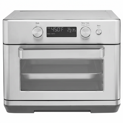 Stainless Steel Digital Air Fryer Toaster Oven with 8 Cooking Modes