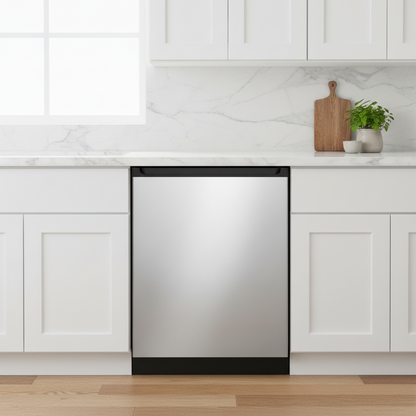 SD-6505SS: 24″ Built-In Stainless Steel Tall Tub Dishwasher W/Smart Wash System, Heated Drying & ENERGY STAR – Stainless Steel