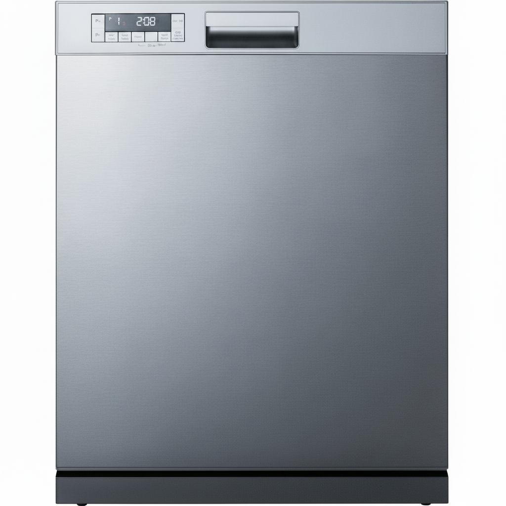 24 In. Stainless Steel Front Control Smart Dishwasher 120-VOLT