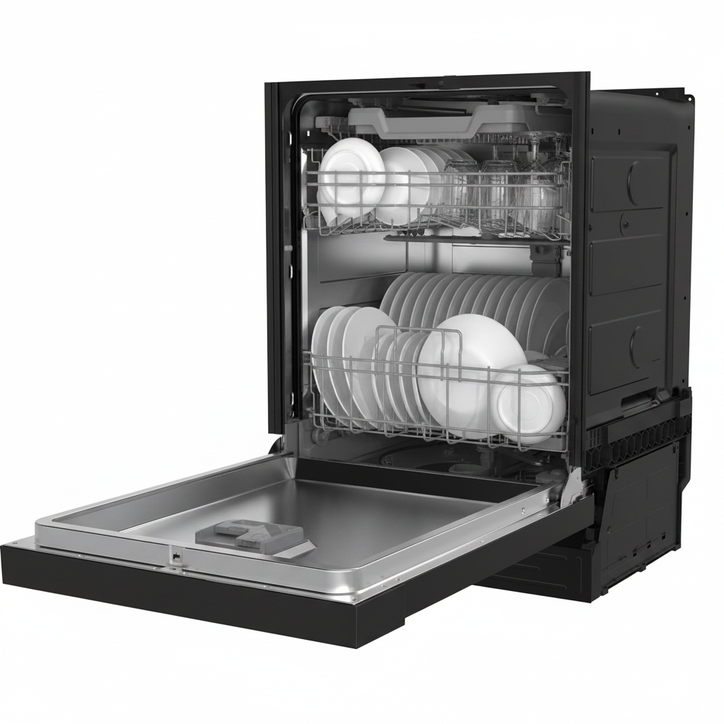 SD-6505SS: 24″ Built-In Stainless Steel Tall Tub Dishwasher W/Smart Wash System, Heated Drying & ENERGY STAR – Stainless Steel