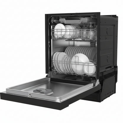 SD-6505SS: 24″ Built-In Stainless Steel Tall Tub Dishwasher W/Smart Wash System, Heated Drying & ENERGY STAR – Stainless Steel